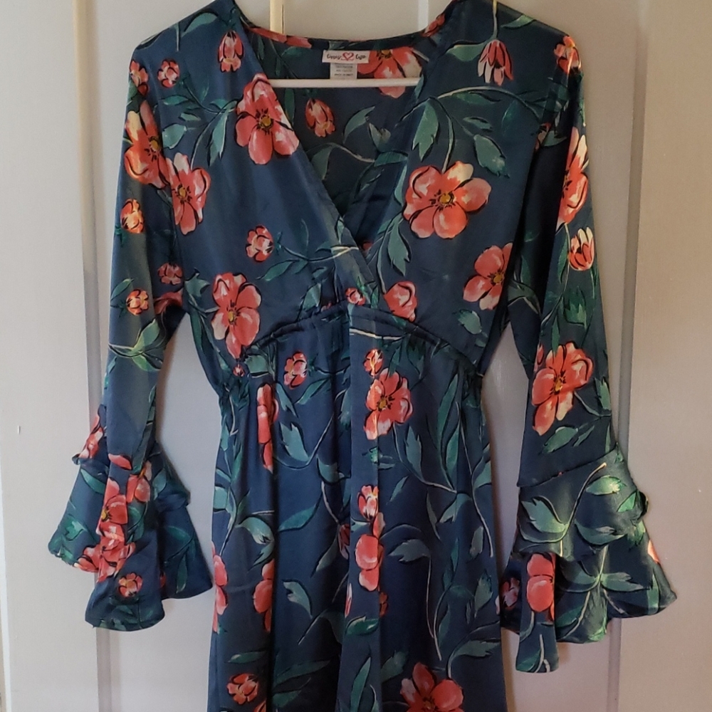 silky maternity top